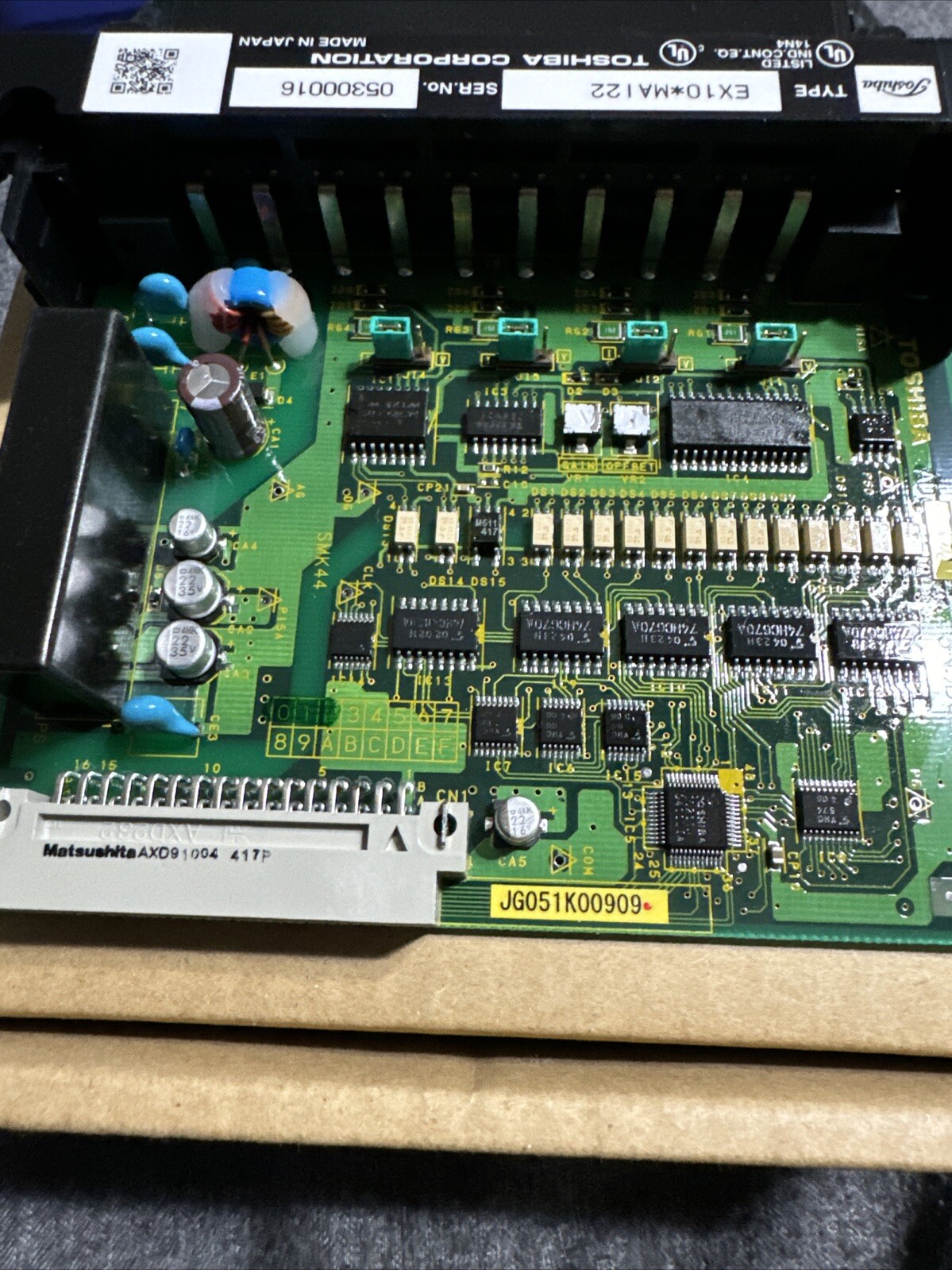 TOSHIBA EX10*MA122 A122 ANALOG INPUT MODULE RTS