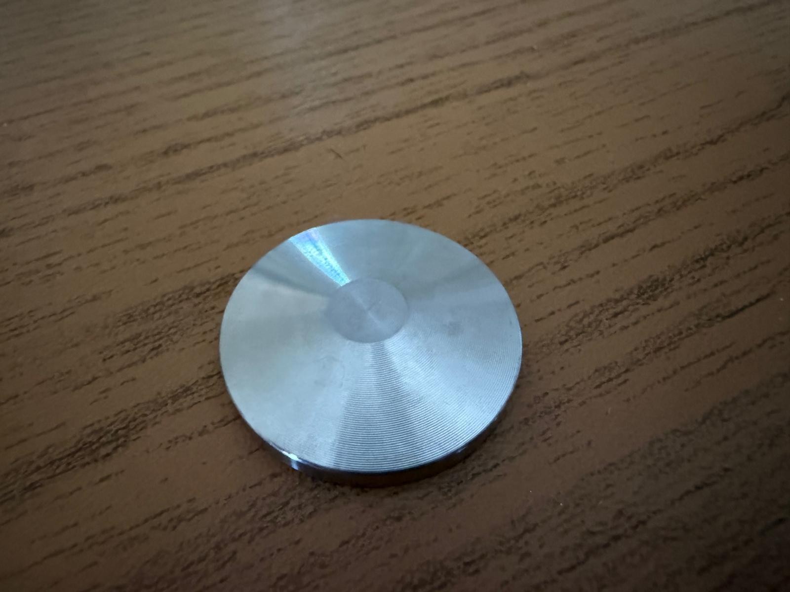 KF16 Vacuum Blank Cap Aluminum NW16 Flange Cover w/ Plastic Cap LOT OF 5