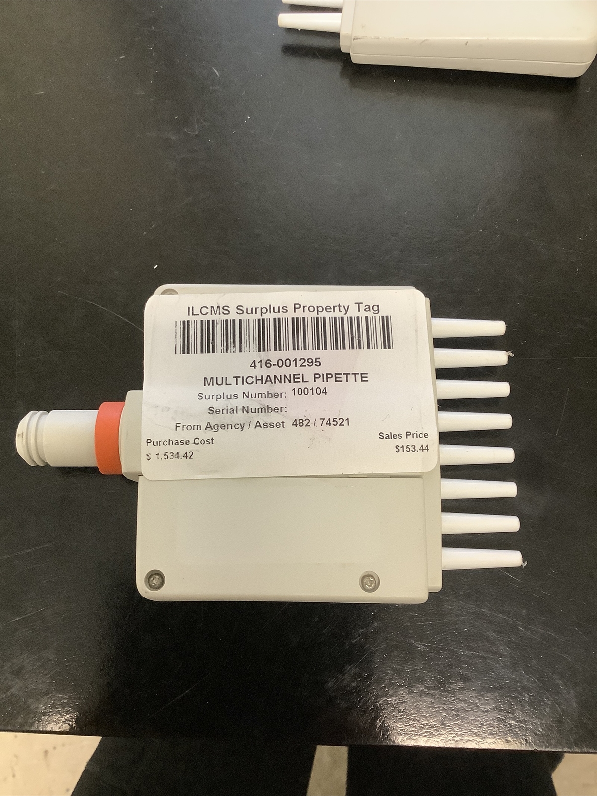 Lot of 3 Unbranded 50 ul Multichannel Pipette