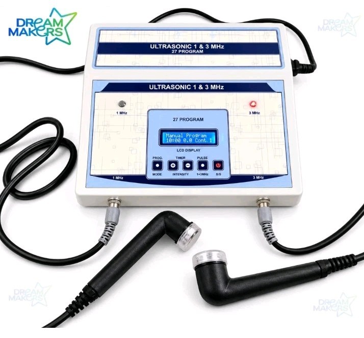 Pain Relief Portable 1 & 3 Mhz Ultrasonic Physiotherapy Machine Free & Fast Ship