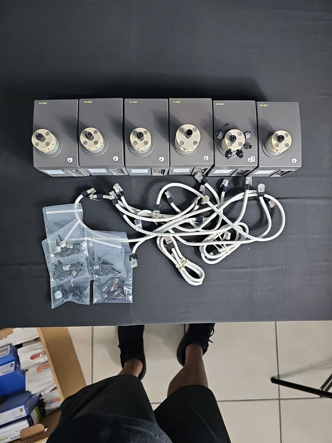 Lot 6 GE/Amersham Biosciences AKTA Explorer valves (IV-908, INV-907, PV-908)