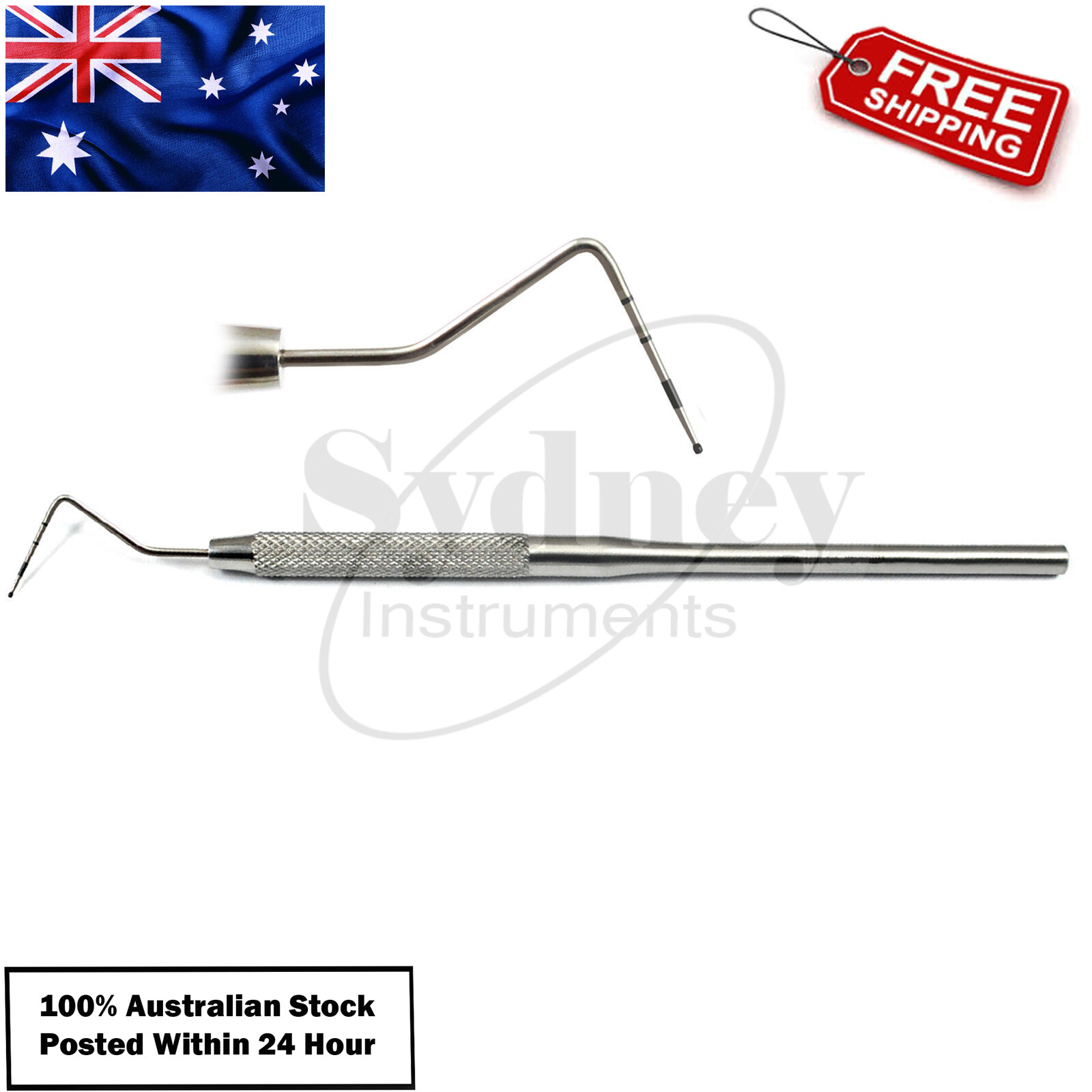 WHO Ball Ended BPE Probe Markings Color Coated Periodontal Probes Lab Instrument