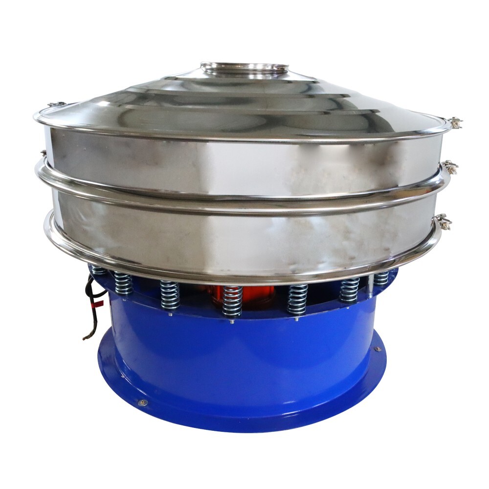Stainless Vibrating Screen Electric Deck Screener Shaker Sifter Dia 47.2” 220V