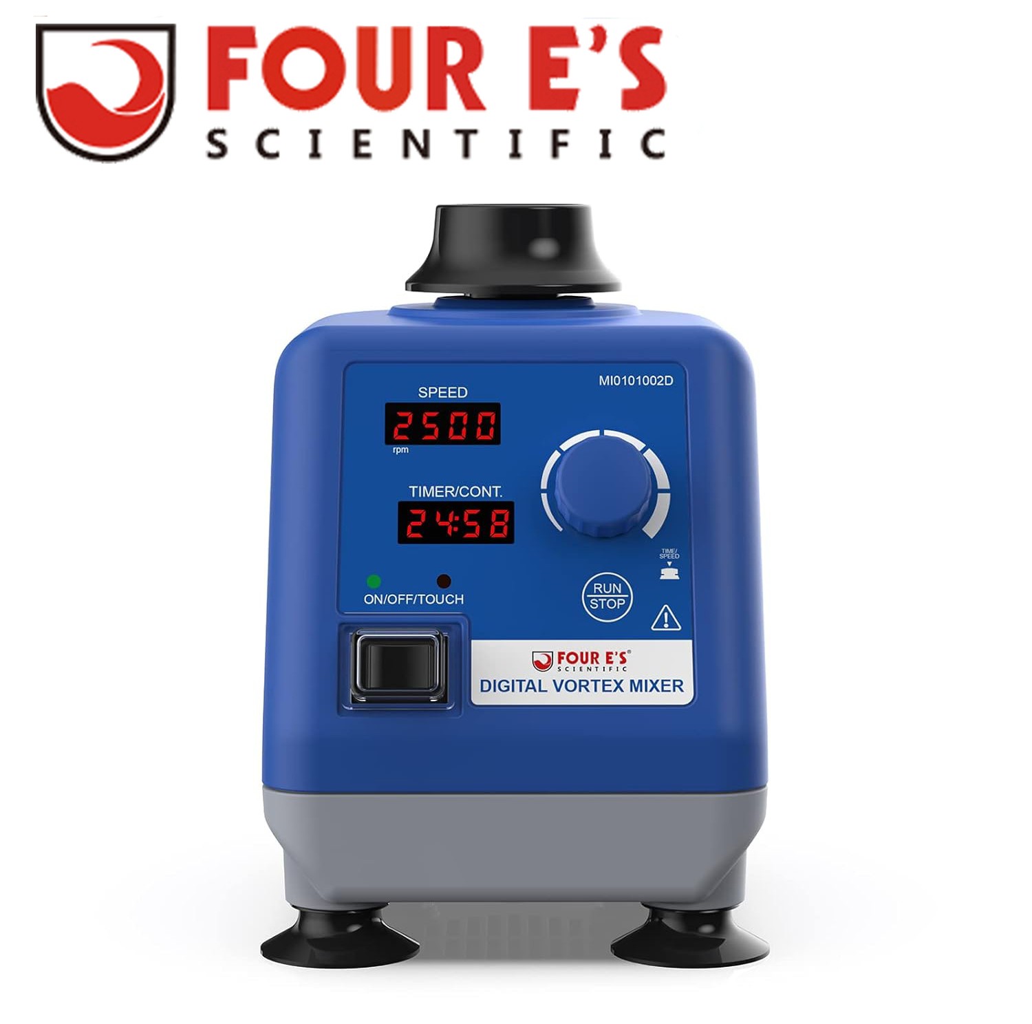 Lab Vortex Mixer Shaker Scientific LED Digital Mixer 0-3000rpm Adjustable Speed