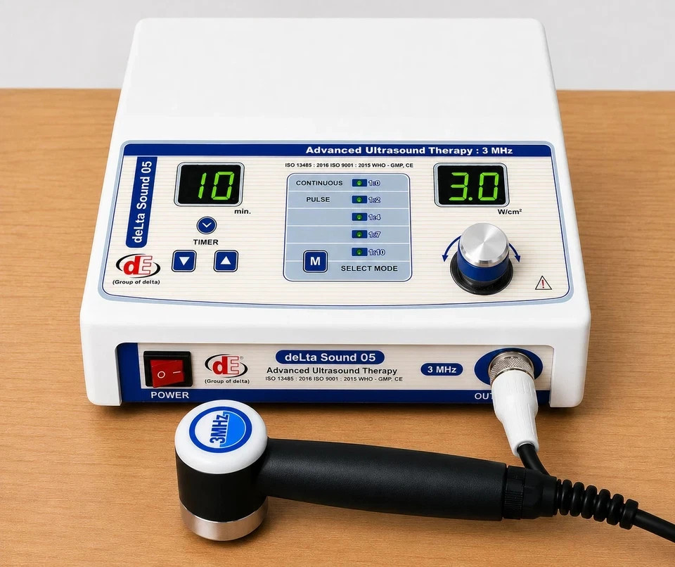 Branded Advanced Ultrasound Therapy Machine Delta 5 Physiotherapy Machine