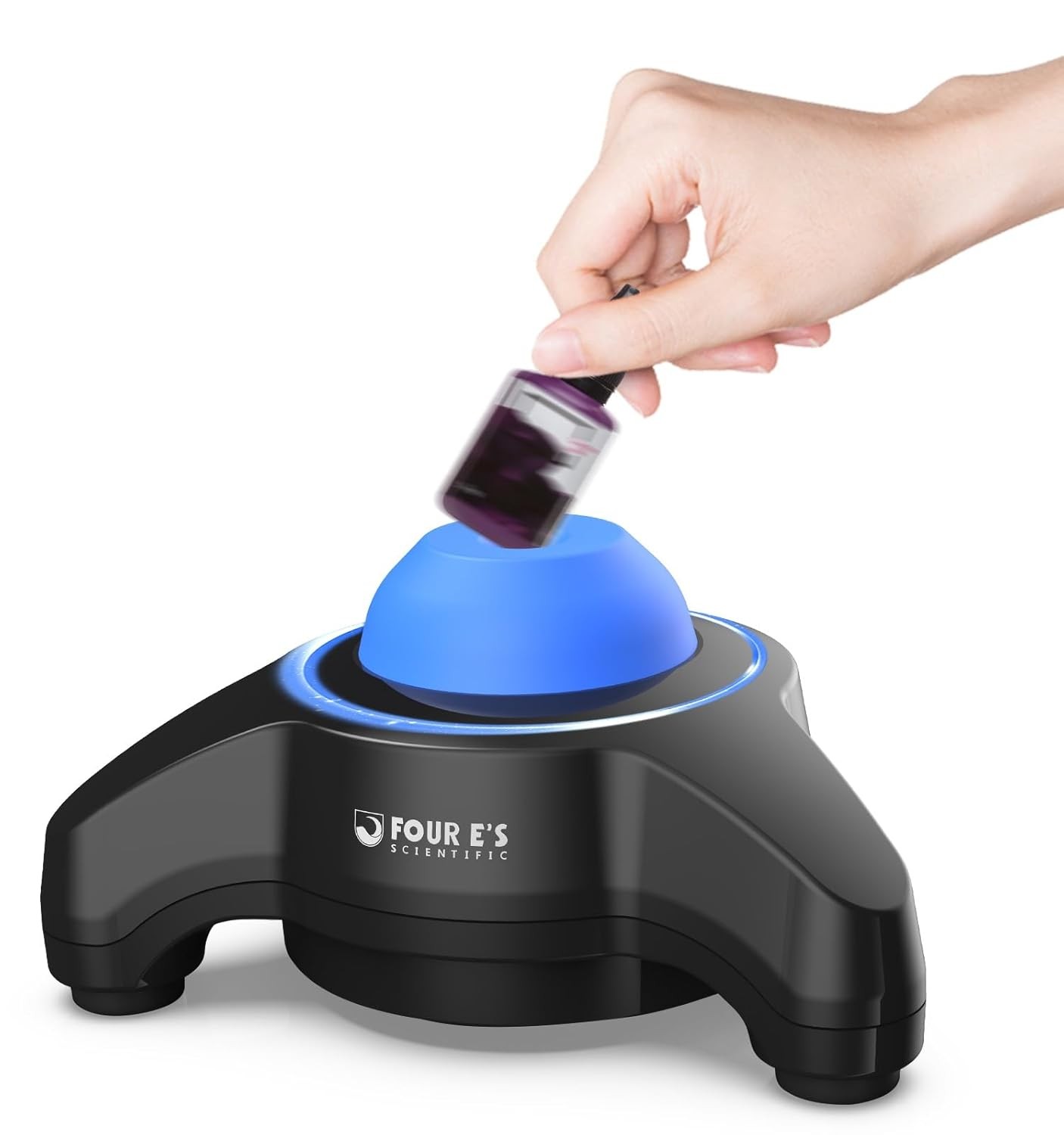Vortex Mixer 5600rpm Touch Function Lab Vortexer Mini Lab Vortex Shaker Black