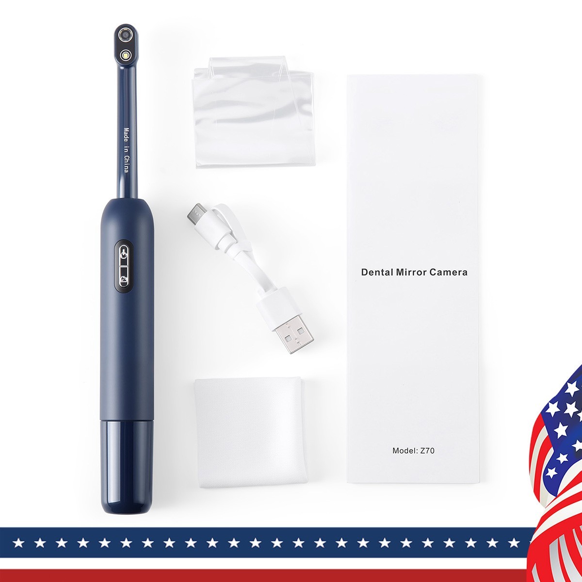 AZDENT Dental Digital Wifi Intraoral Camera Imaging 7 LEDs Automatic Focusing