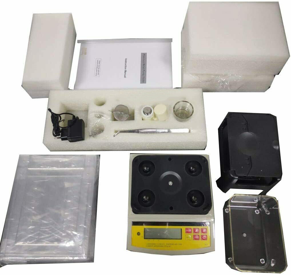 Electronic Gold Tester Machine Gold Density Meter Karat Silver Tester Densimeter