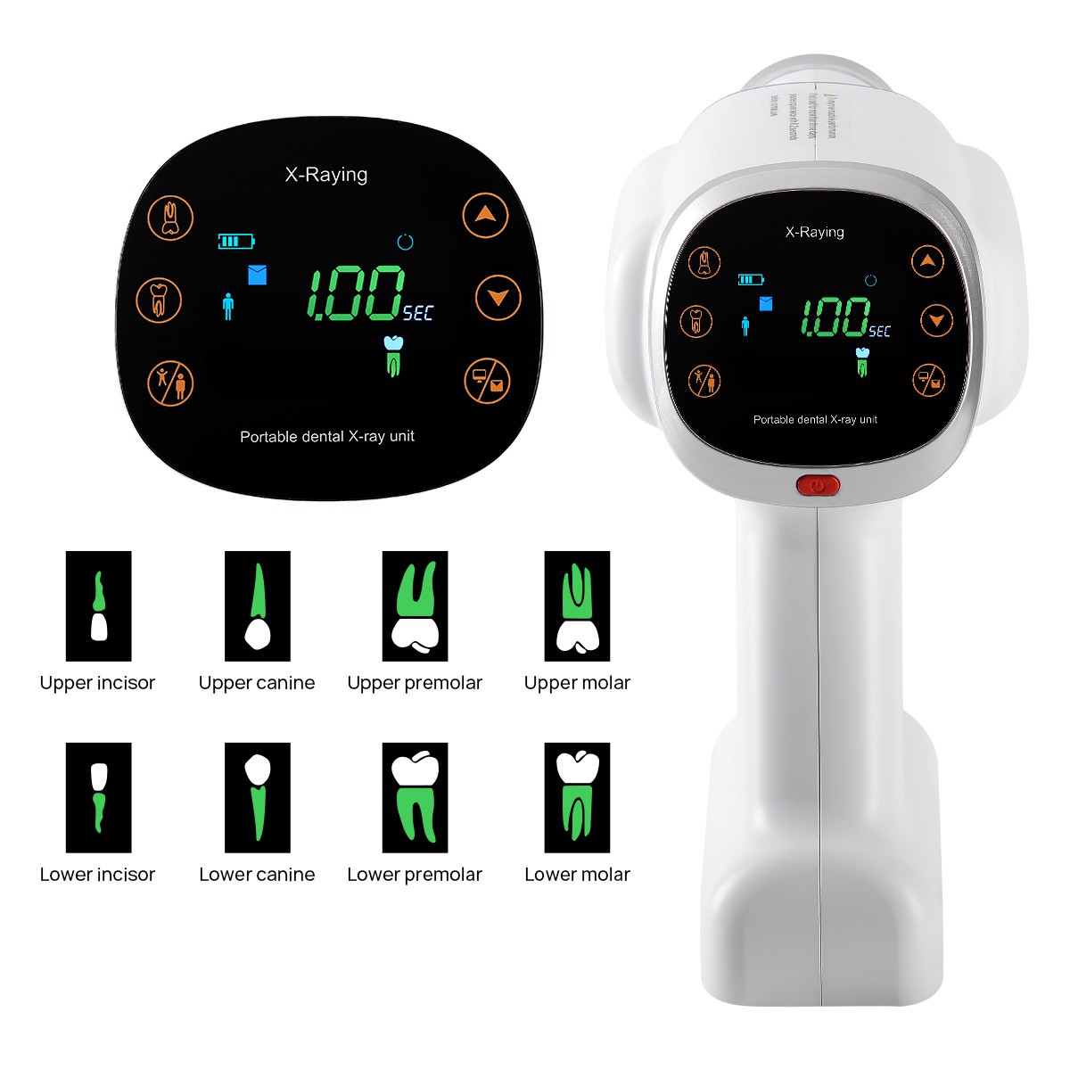 Dental Mobile Unit Portable Ray Digital Machine no Shield