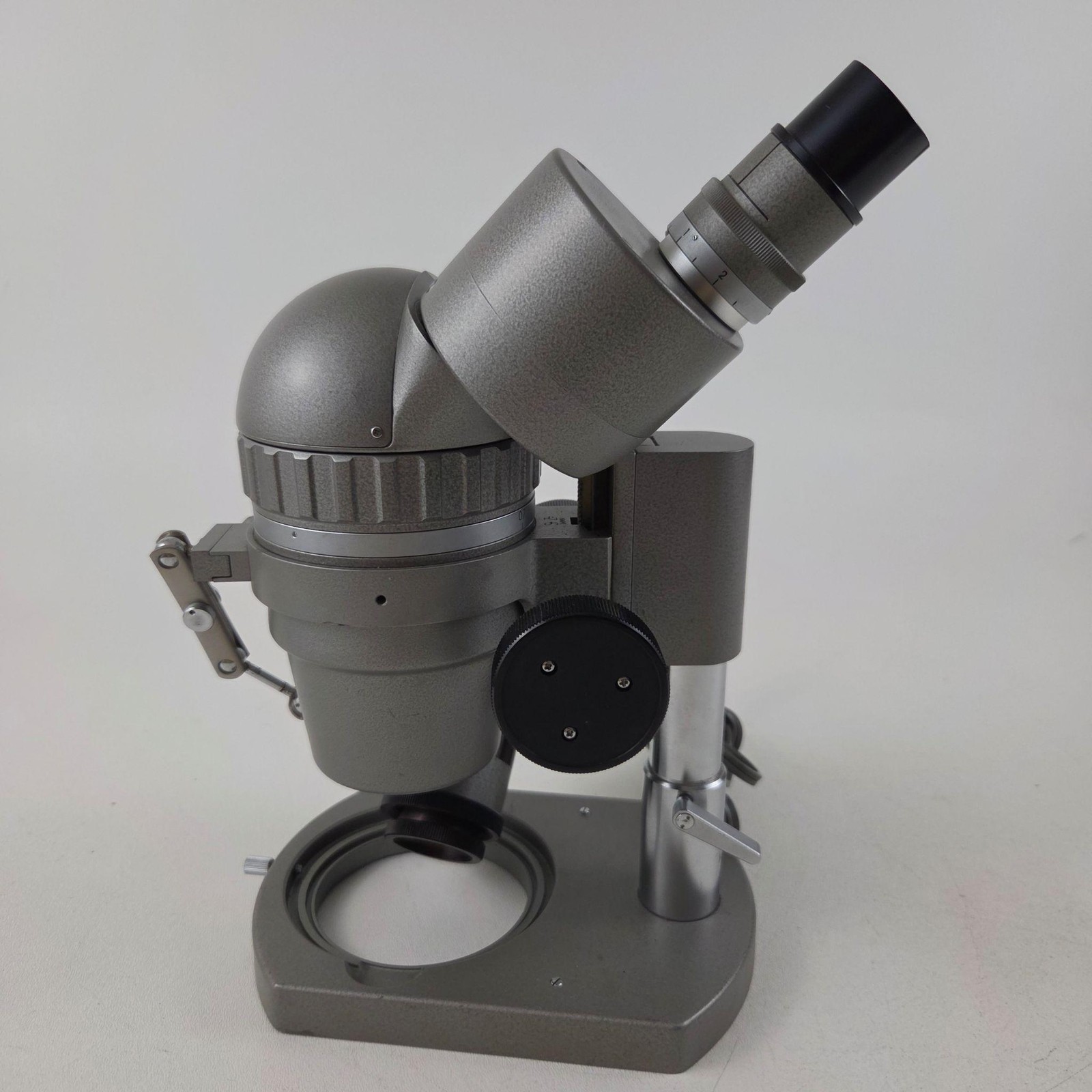 Vintage Olympus Binocular Stereo Microscope G10X LSG Tokyo Japan Gray Used
