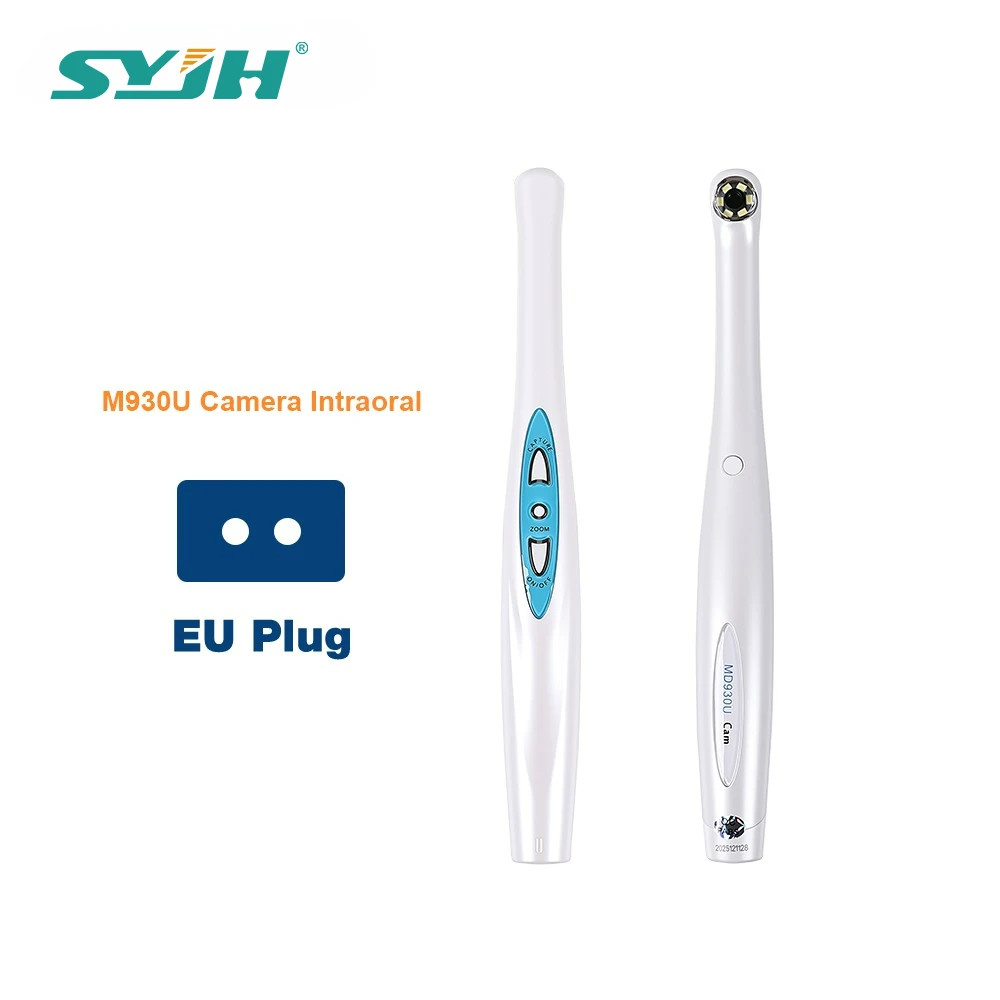 Dental Intraoral Camera 2.0MP CMOS Camera Built-in 6 LEDs Light 1-4X Auto-focus