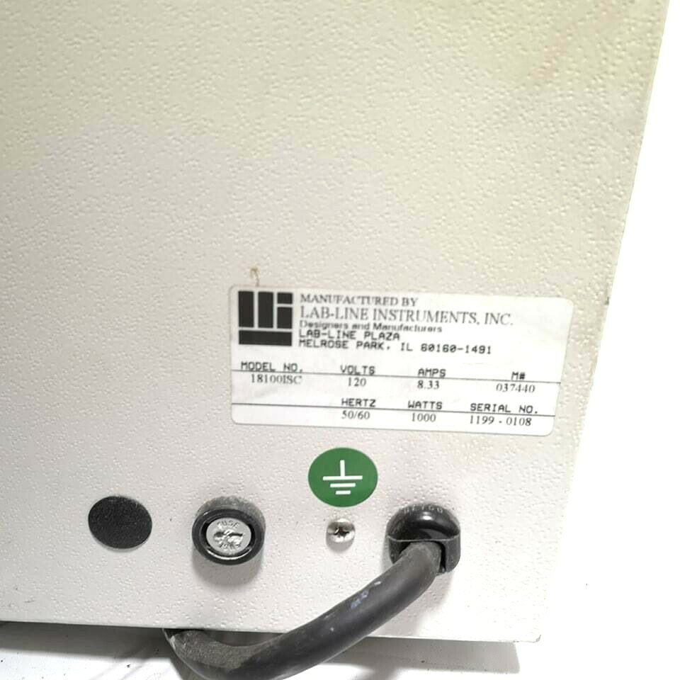 Lab-Line Aquabath, Model 18100 120 VOLTS 1000W USED.