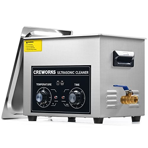 2.6 Gal Stainless Ultrasonic Cleaner 240W 10L