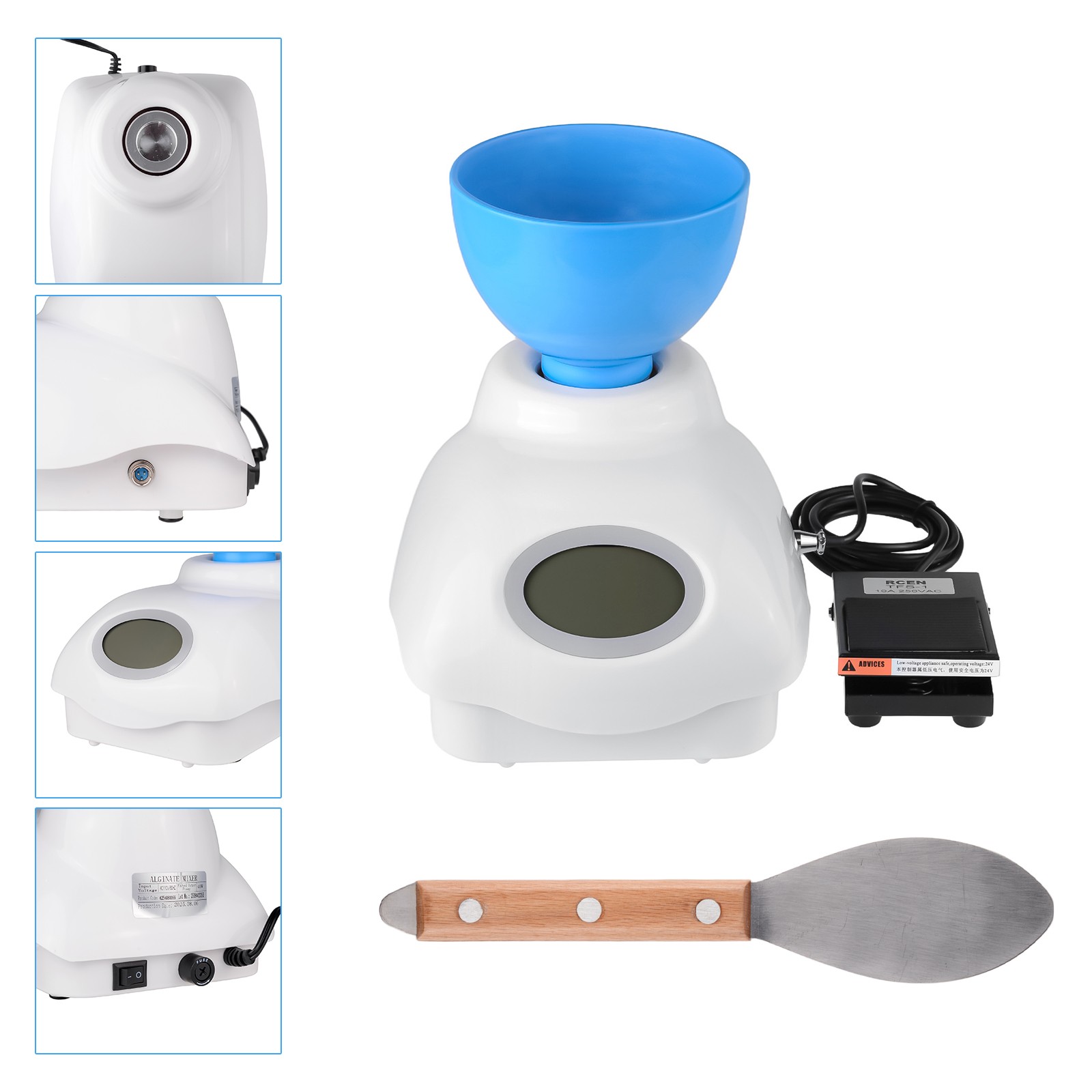 HL-YMC IIII Dental Alginate Mixer Impression Materials Mixing Machine Foot Pedal