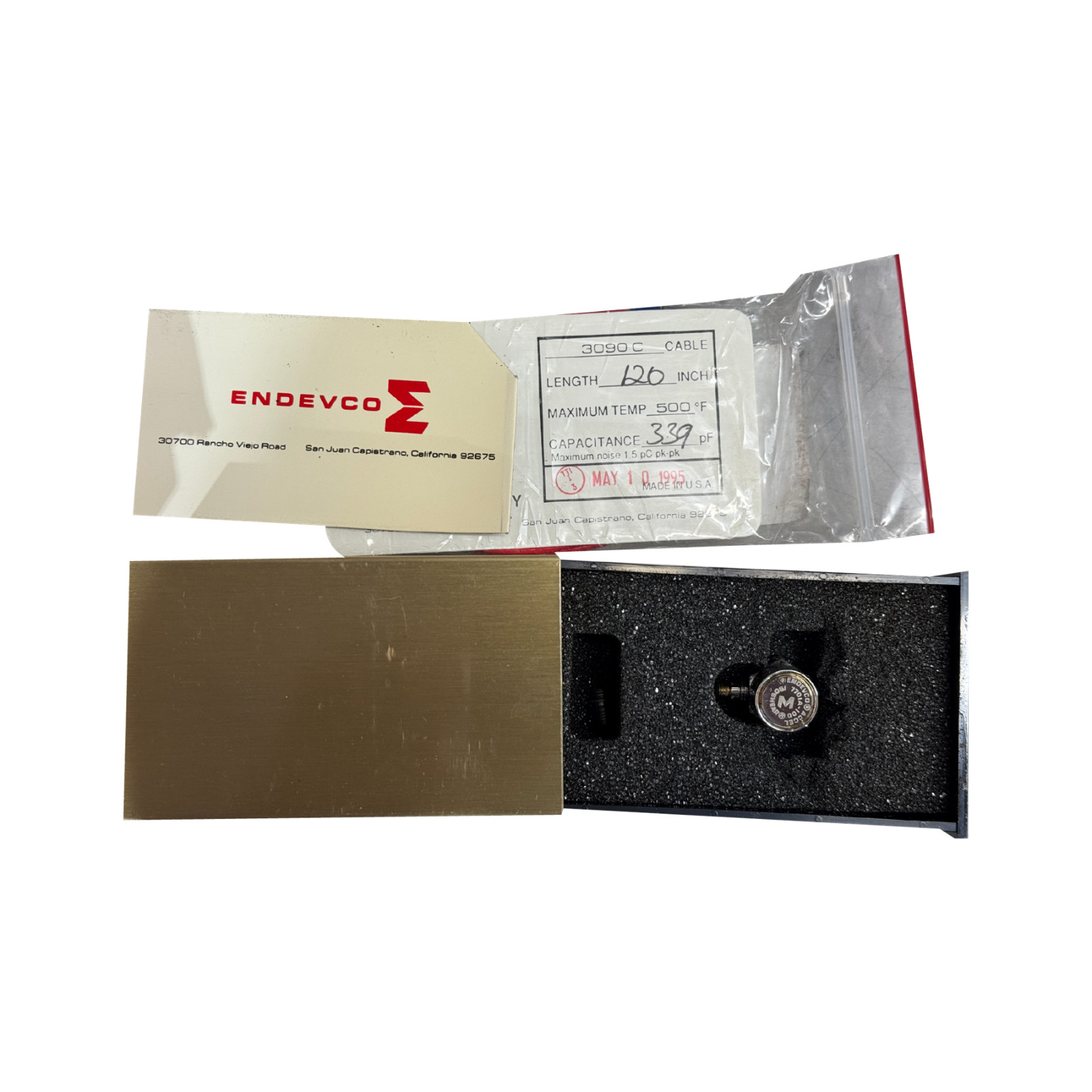 Endevco 7701‑100 Piezoelectric Accelerometer – 100mV/g Vibration Sensor