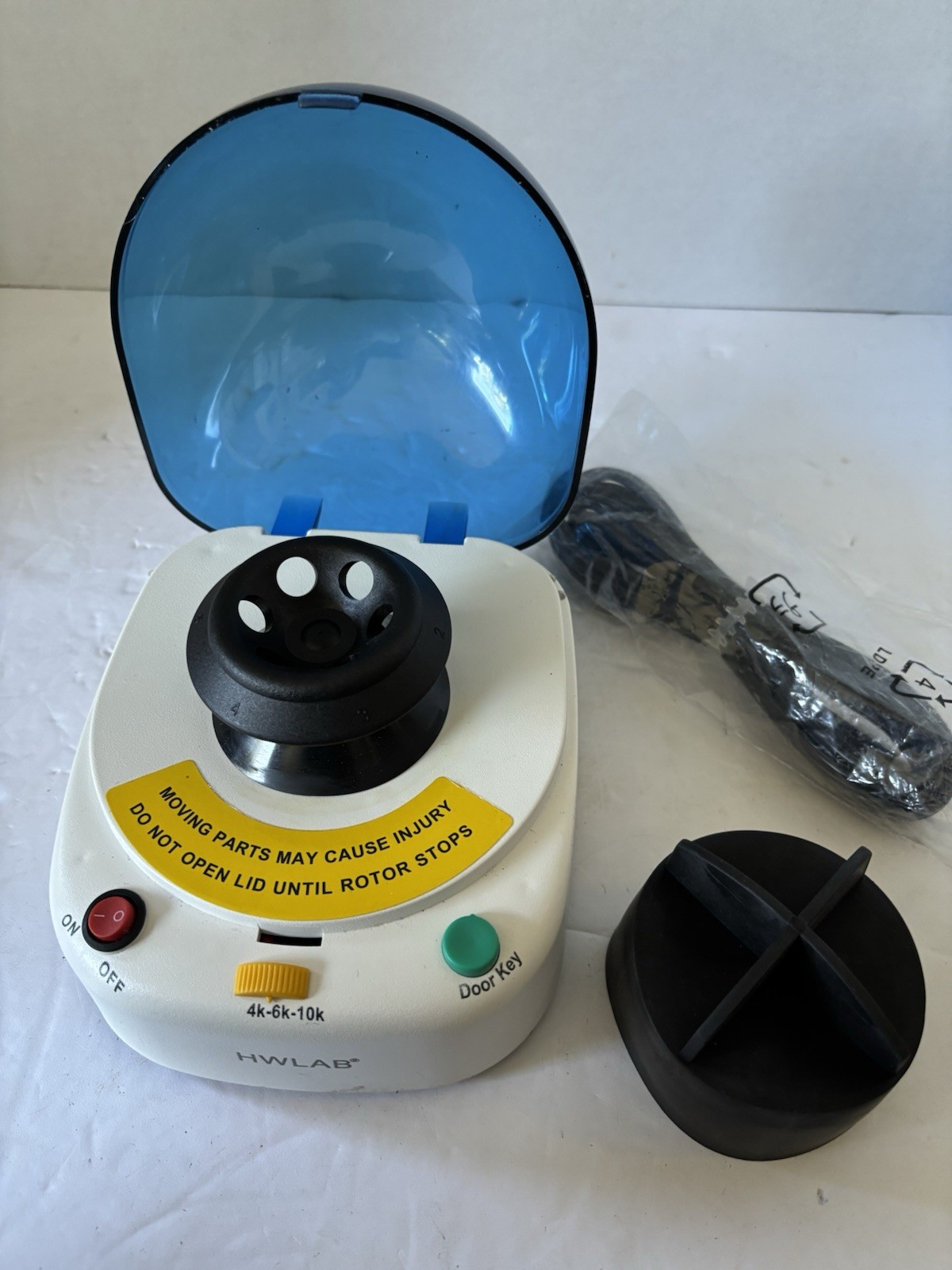 HWLAB Mini Centrifuge Input 100-240V 50/60 Hz NEW Unused