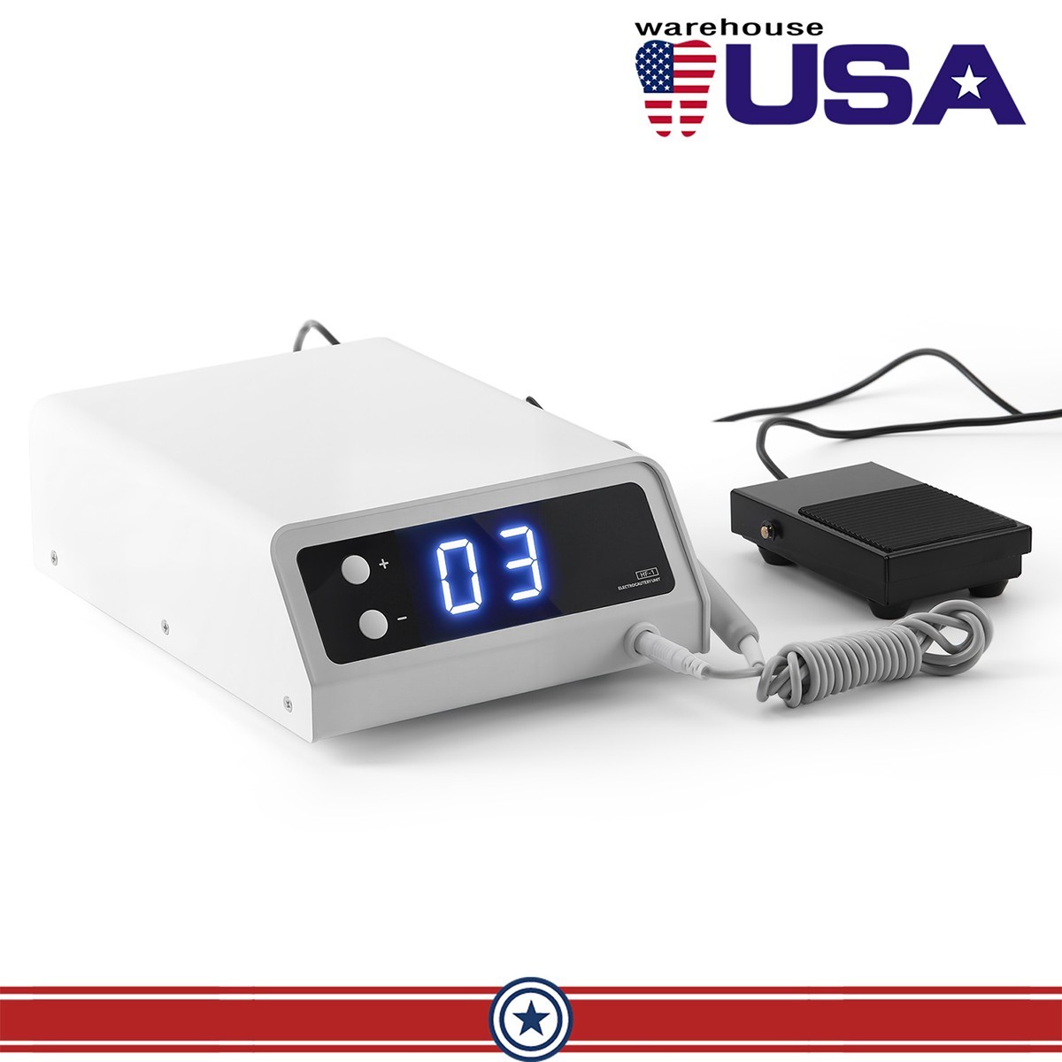 Electro Electrosurgery Unit Machine High Frequency Electric 9pcs Knife Dental