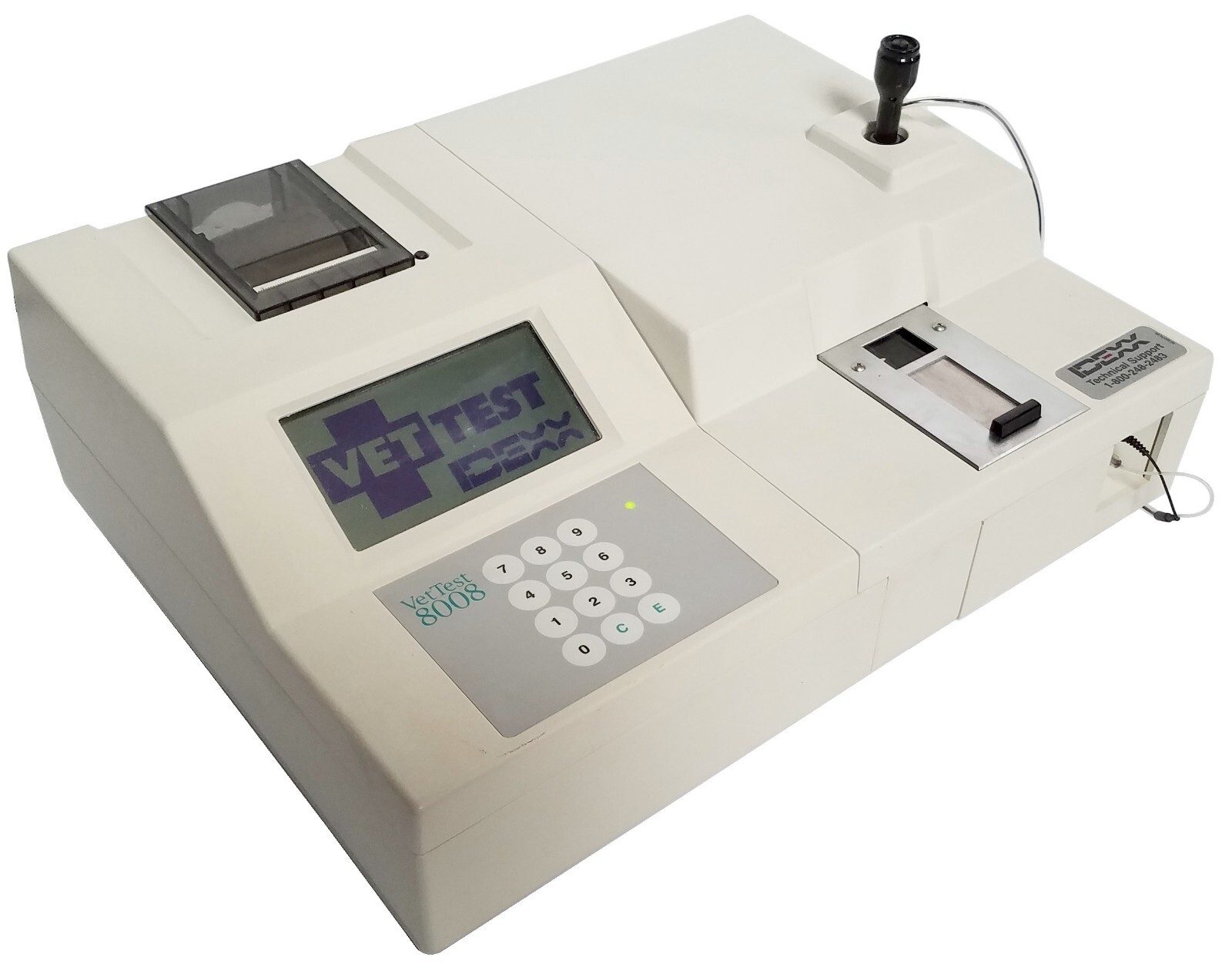 IDEXX VetTest Veterinary Chemistry Analyzer 8008 ~ UV Bulb Error