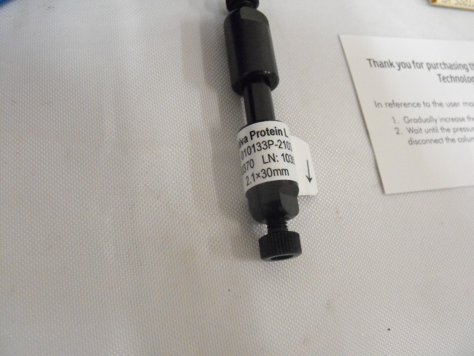 Sepax Zenix SEC-150 Column #213150-7805, 3µm, 7.8 x 50mm, 2021 exp but unused