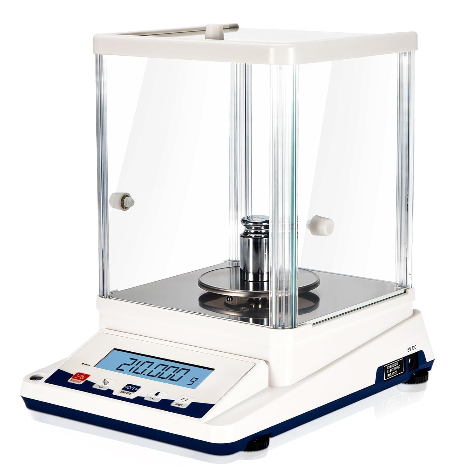 220gx0.0001g 0.1mg Digital Electronic Analytical Balance Precision Lab Scale New