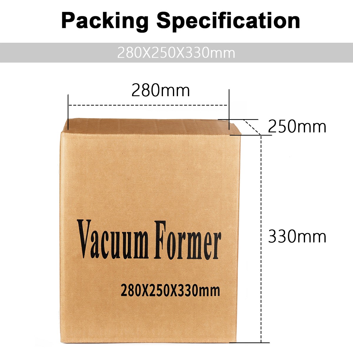 1400W Dental Vacuum Former Machine Plastic Sheets Forming Laminating Machine