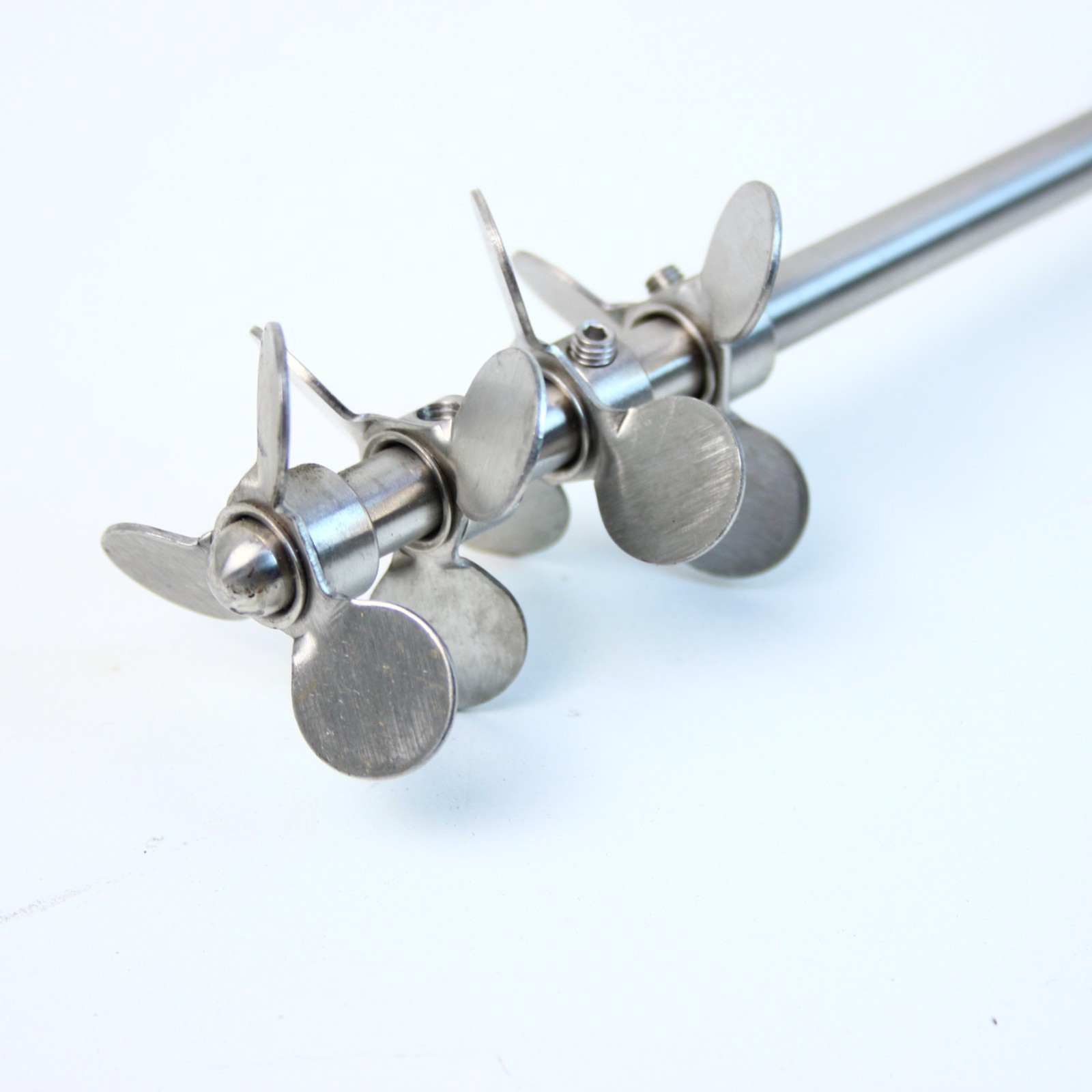 18″ Stainless Steel 4-Stage Laboratory Mixer Impeller Shaft Overhead Stirrer