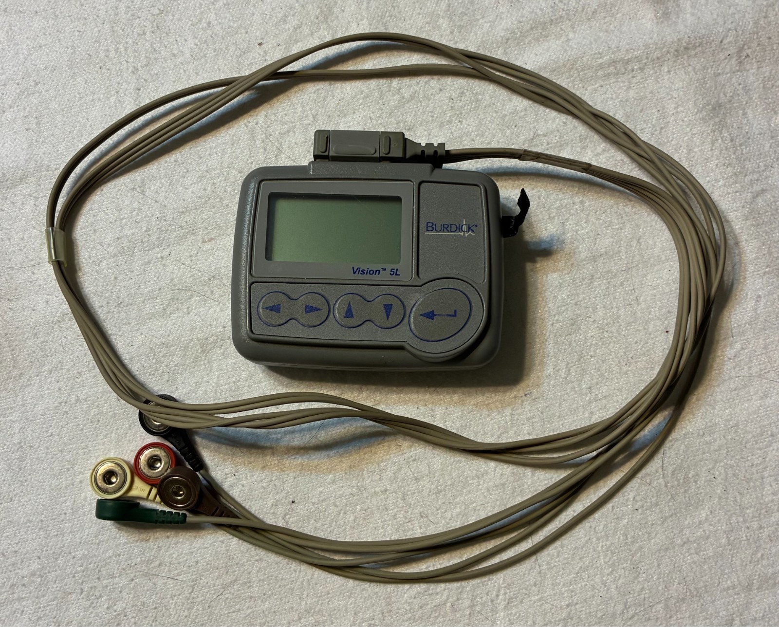 Burdick vision 5L holter monitor & Cable Cord