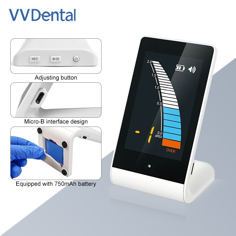 Dental Endo Apex Locator Endodontic Root Canal Finder Micropex Meter LCD Screen