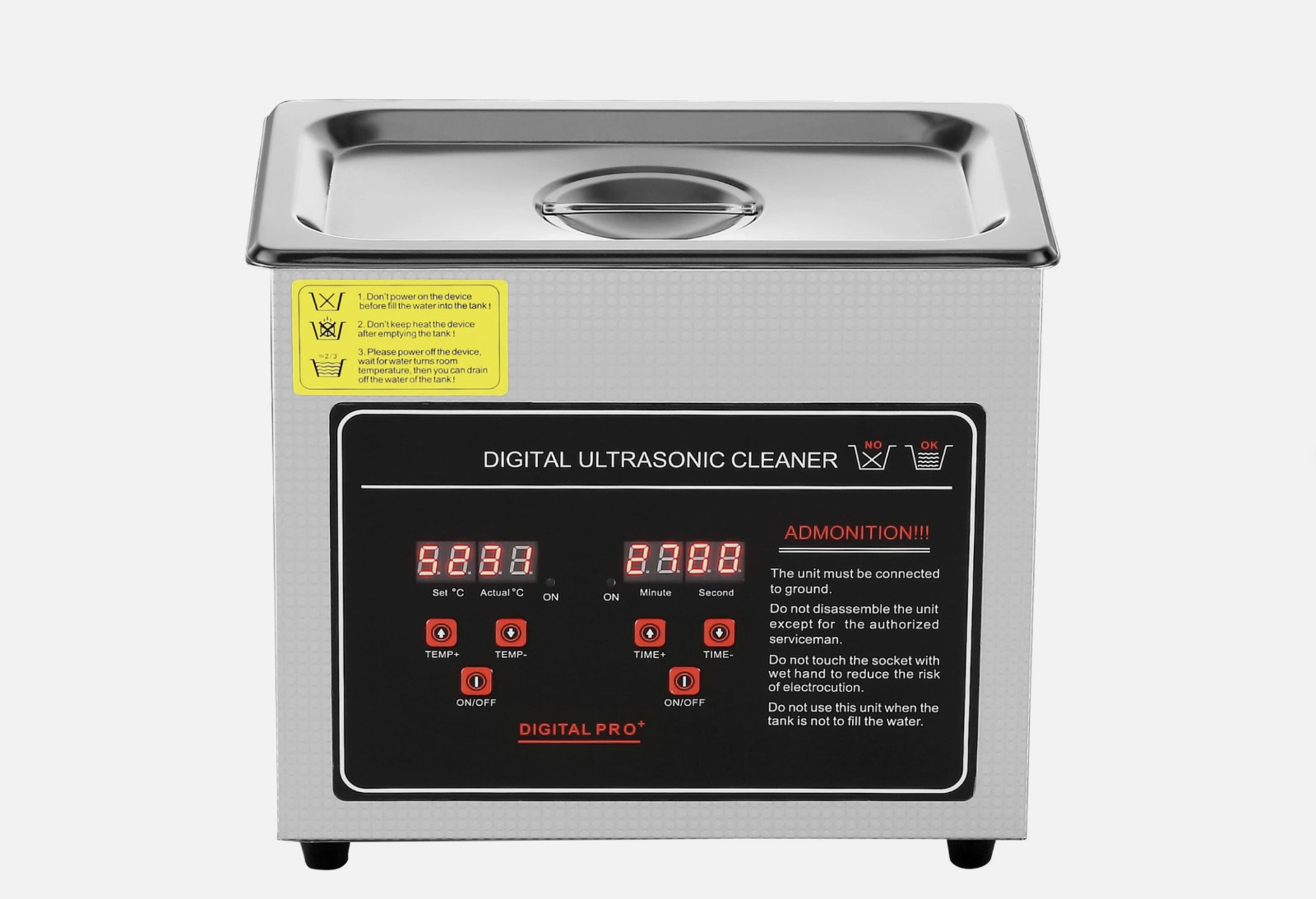 3L Ultrasonic Cleaner with Timer Heating Machine Digital Sonic Cleaner /D