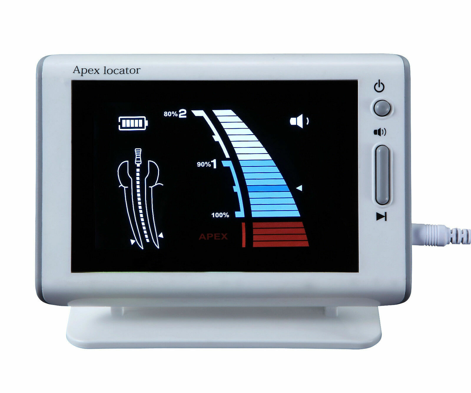 1 Set FEISI 4.5″ LCD Dental Apex Locator Root Canal Finder Endodontic New style
