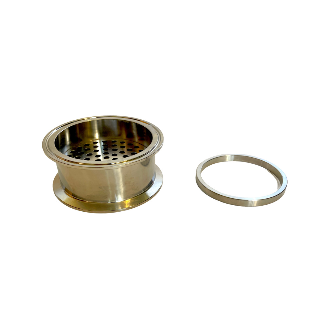 Tri Clamp Filter Plate and Ring Set SS304 Stainless Steel Closed Loop Extractor