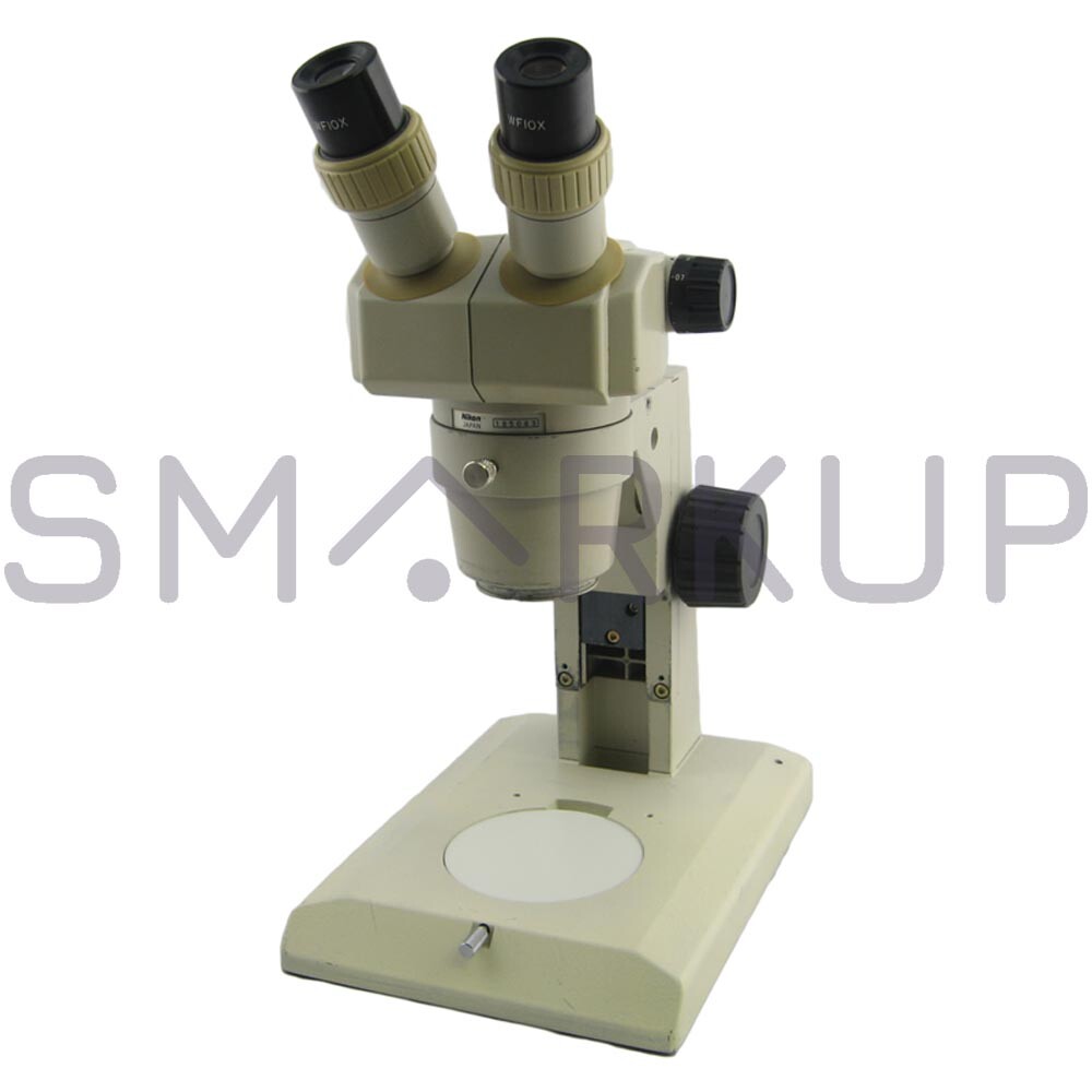 Used NIKON SMZ-1 Stereo Microscope Head w/ Eyepiece & Objective Lens *No base*