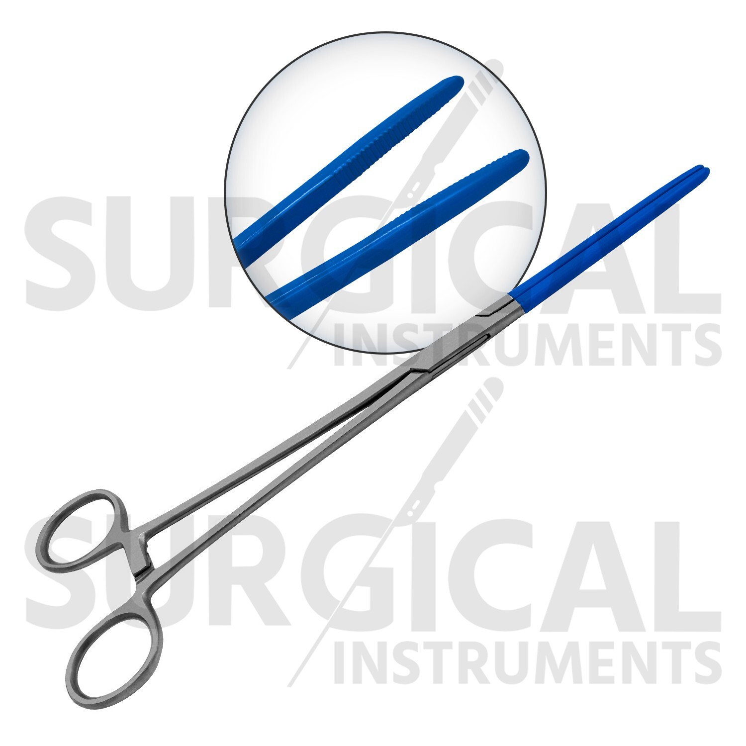 4 Pcs Blue Coated Gynecology Electrosurgical Instruments Set German Grade