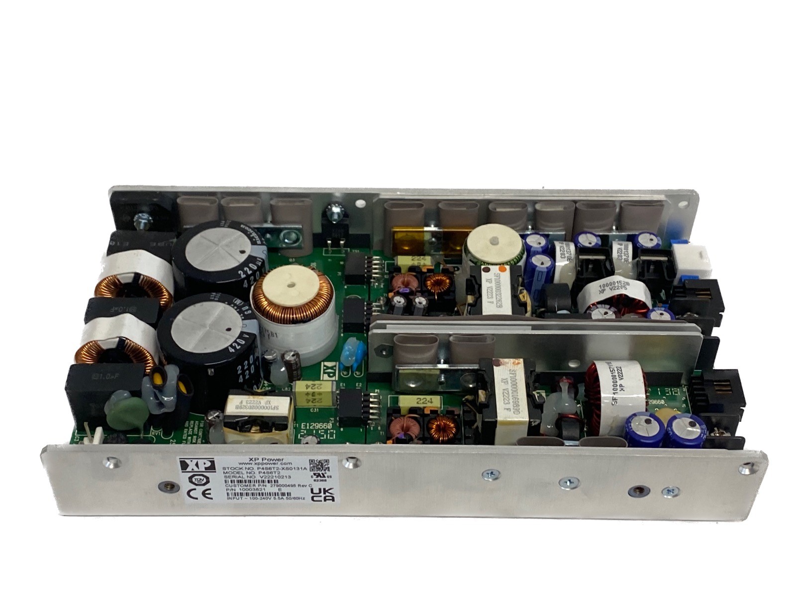 XP POWER Model P4S6T2 Power Supply 100-240V 5.5A 50/60Hz 10003821