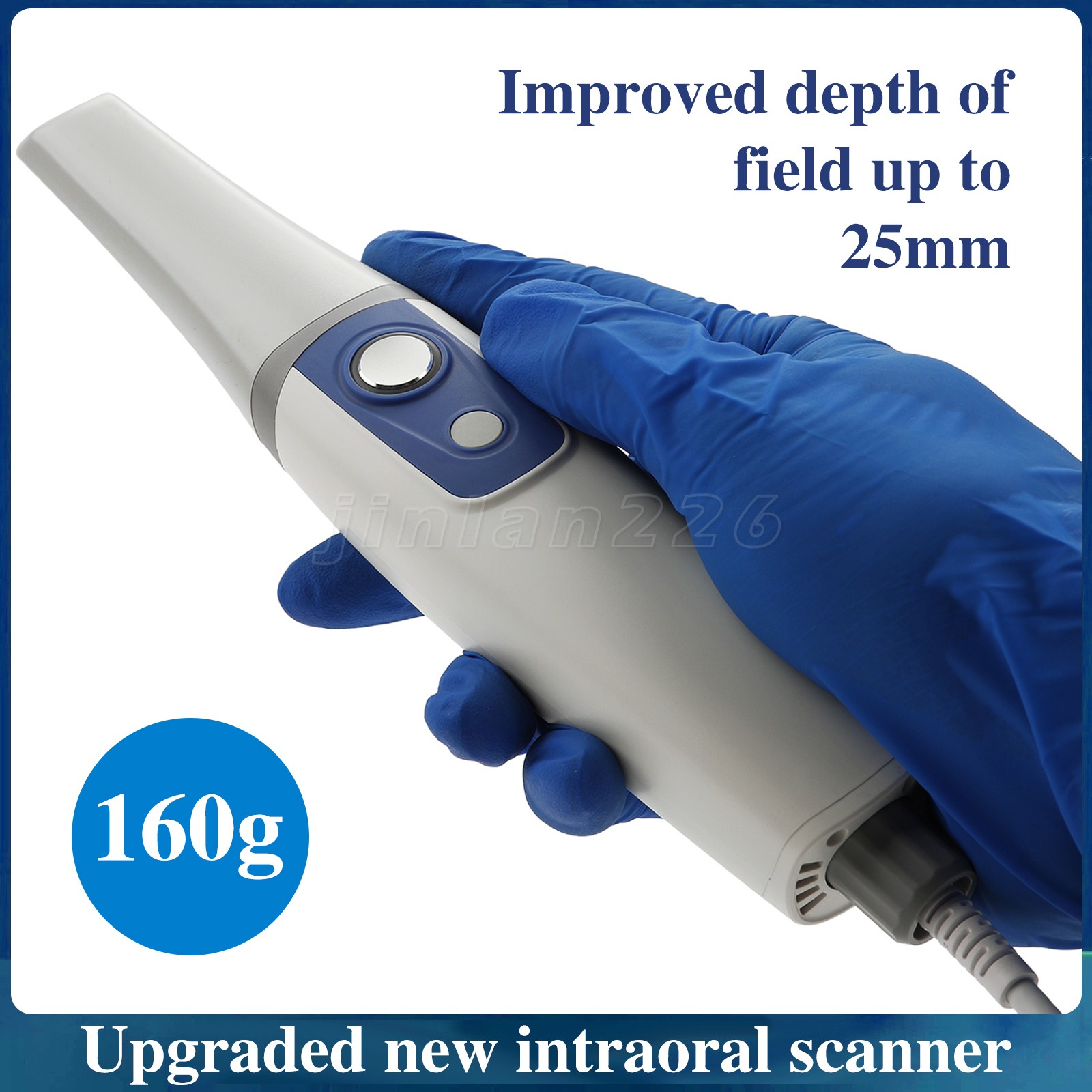 Woodpeck Style Dental X Ray Imaging System RVG Digital X-Ray Sensor Size 1.5