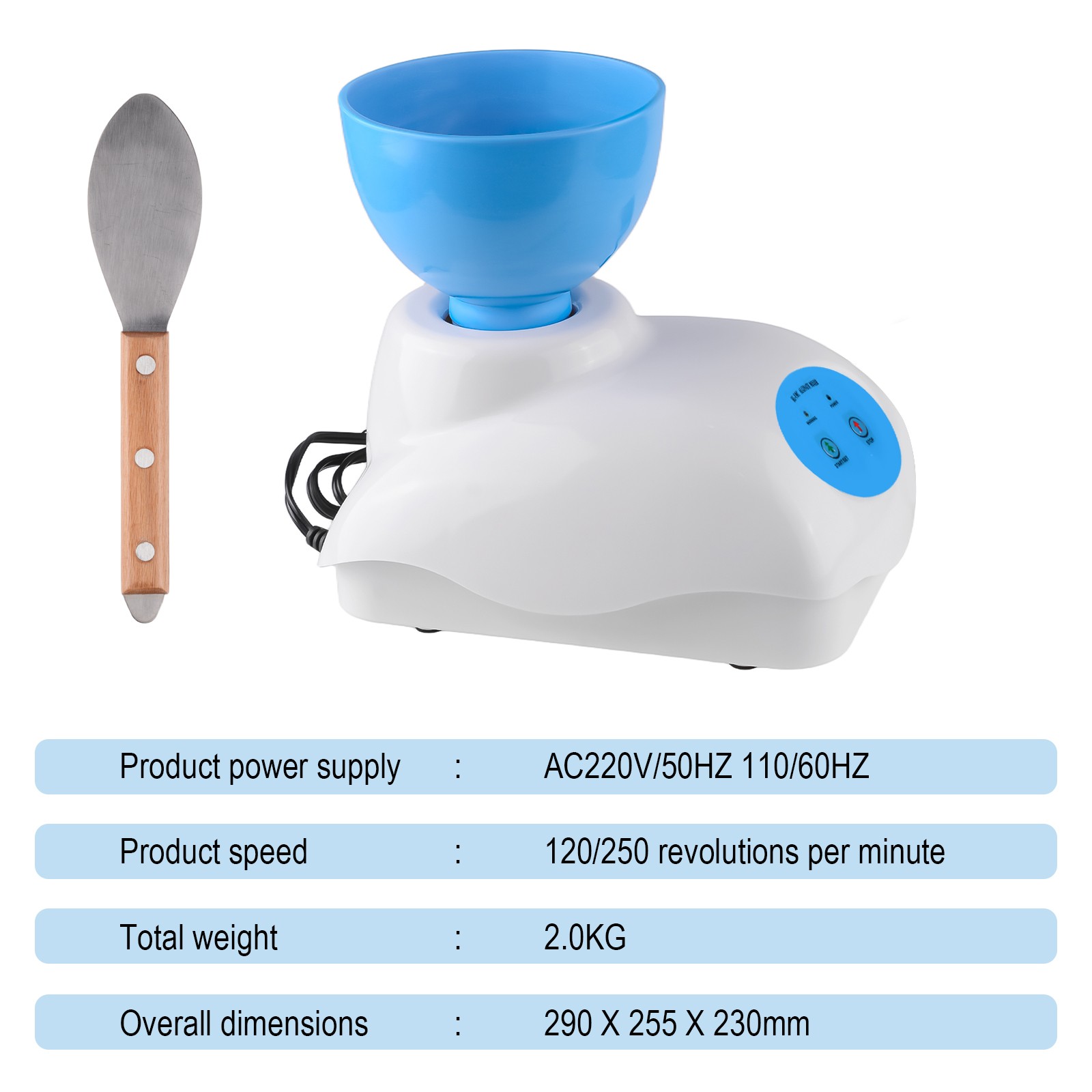 Dental Alginate Mixer Die Stone Mixer Blender for Impression Material HL-YMC I