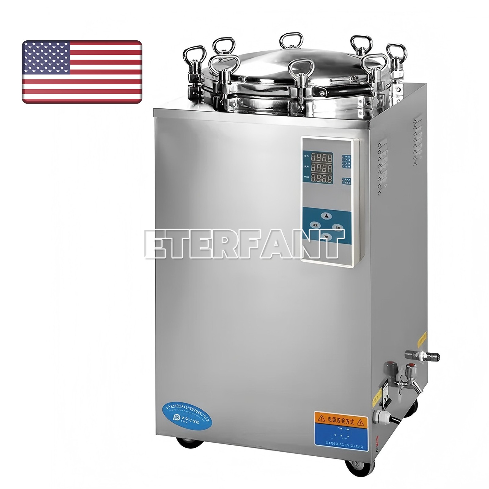 28L/35L Vertical Autoclave Pressure Sterilizer/24L Medical Steam Sterilizer