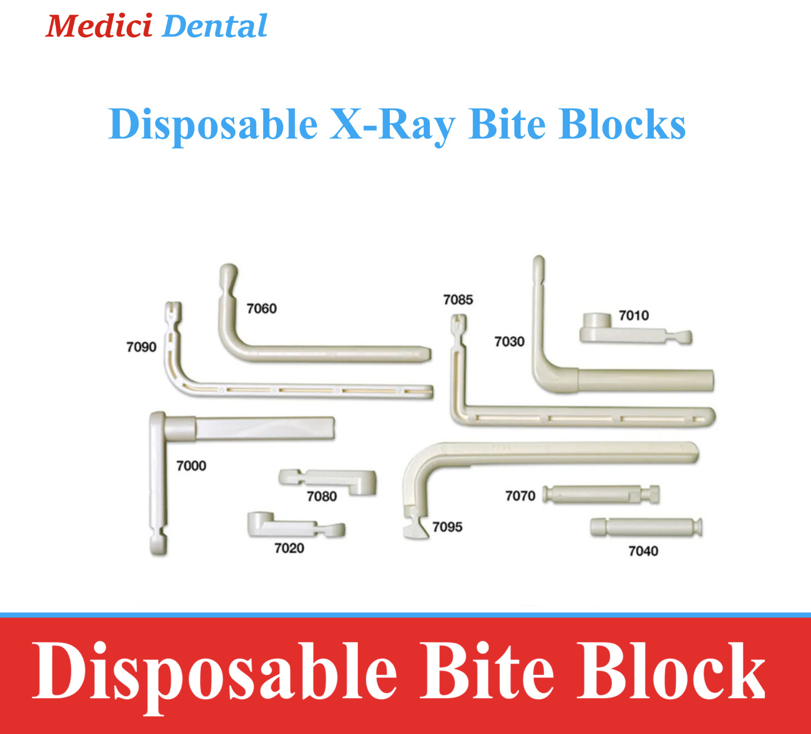 Dental Panoramic Machine X-Ray Bite Blocks fits Panoramic Corporation # 7095