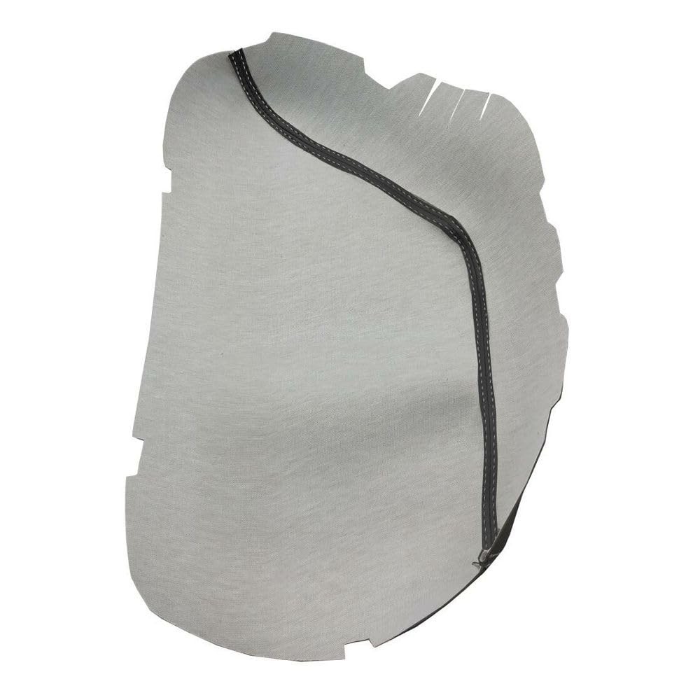 Gray PVC Leather Console Lid Cover Dodge Challenger 2015-2019 DOD-CHA-1520