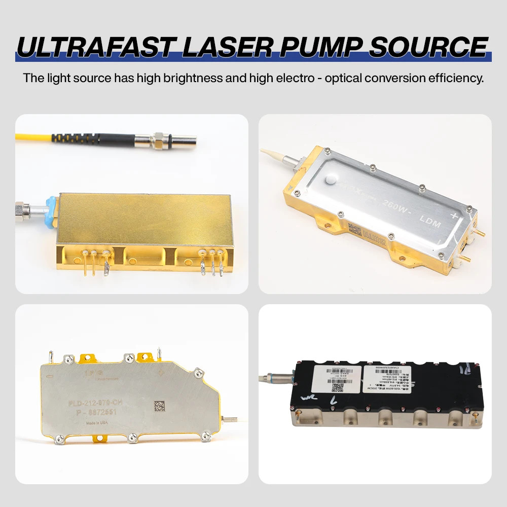 Laser Pump Source 100W-1000W Laser Diode Full power Raycus MAX IPG Optical Fiber