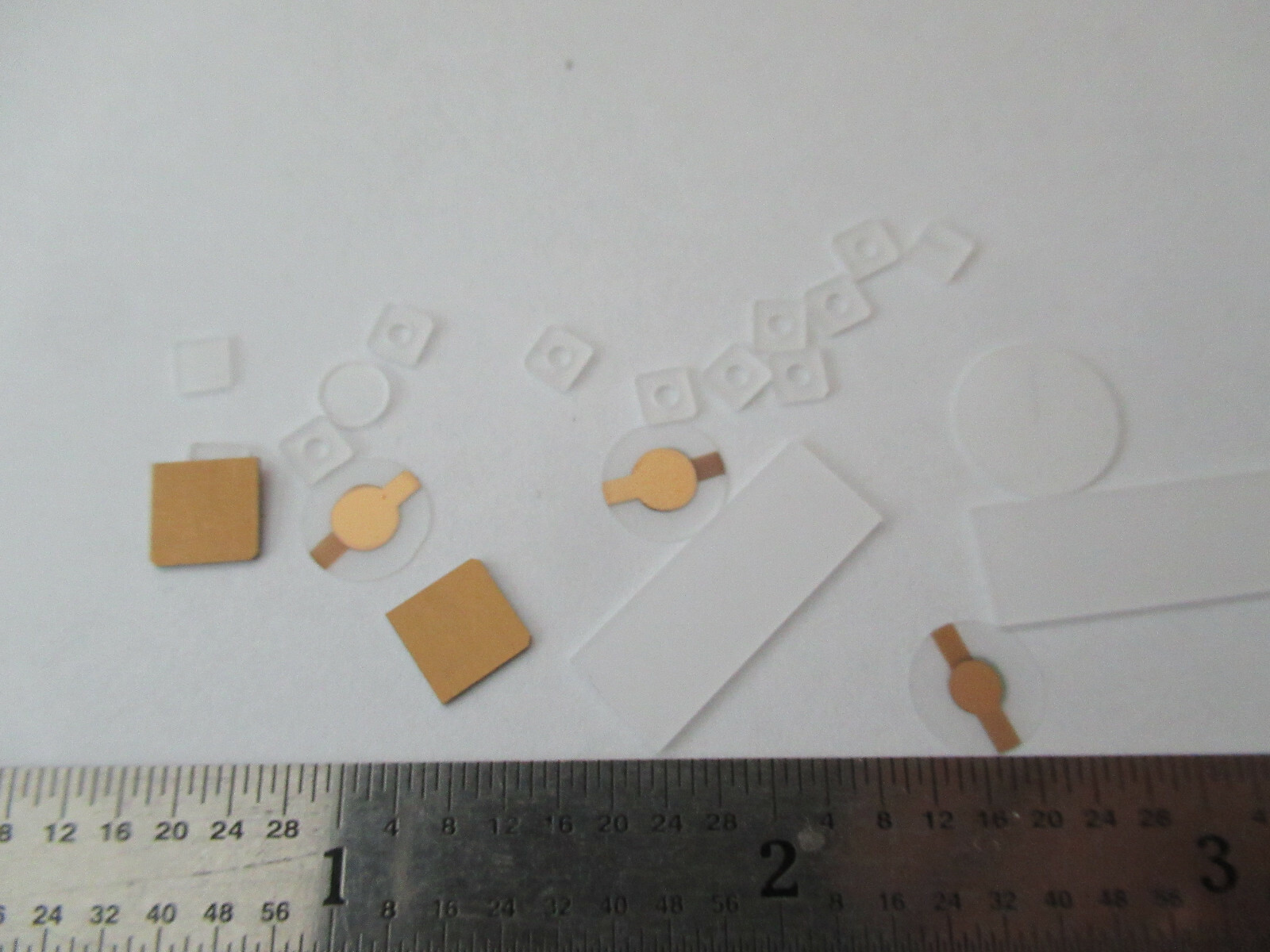 LOT BLANK PIEZOELECTRIC QUARTZ CRYSTAL X- Y- YX-CUT PIEZO SENSOR AS PIC #F5-A-60