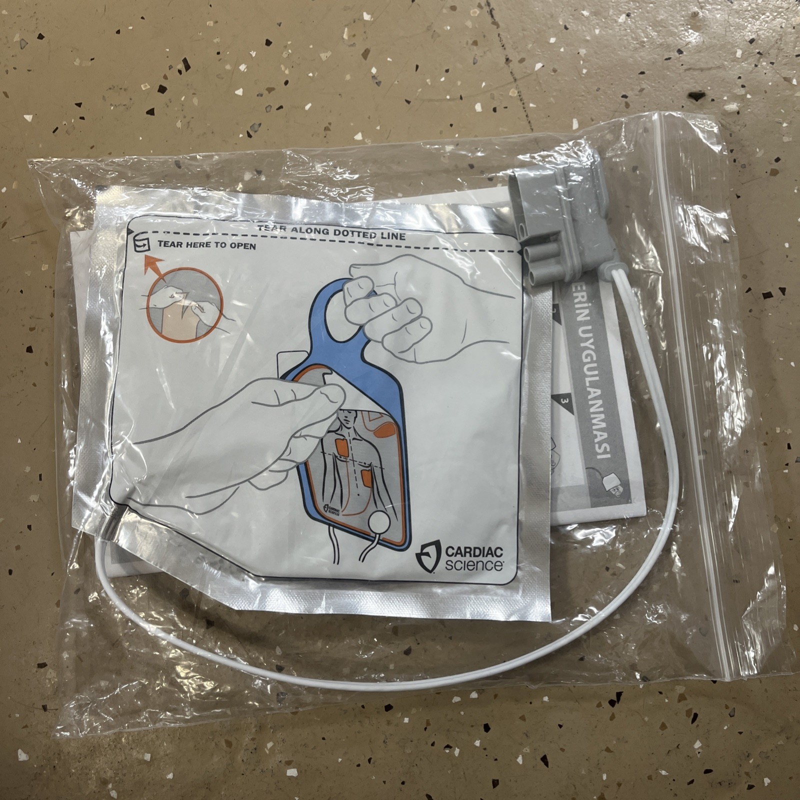 Cardiac Science XELAED001C Powerheart G5 Adult Intellisense Pads – Exp 4/28/27