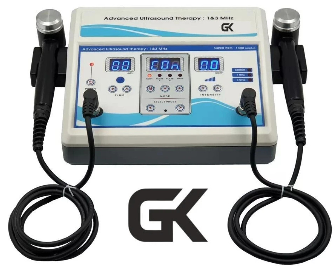 1 MHz & 3 MHz Ultrasound therapy machine for Pain Relief