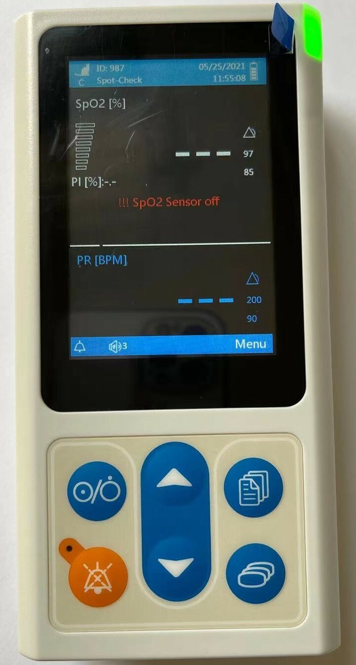 uPM60V Handhold Veterinary Pulse Oximeter – SPO2 PR RESP Lithium Battery