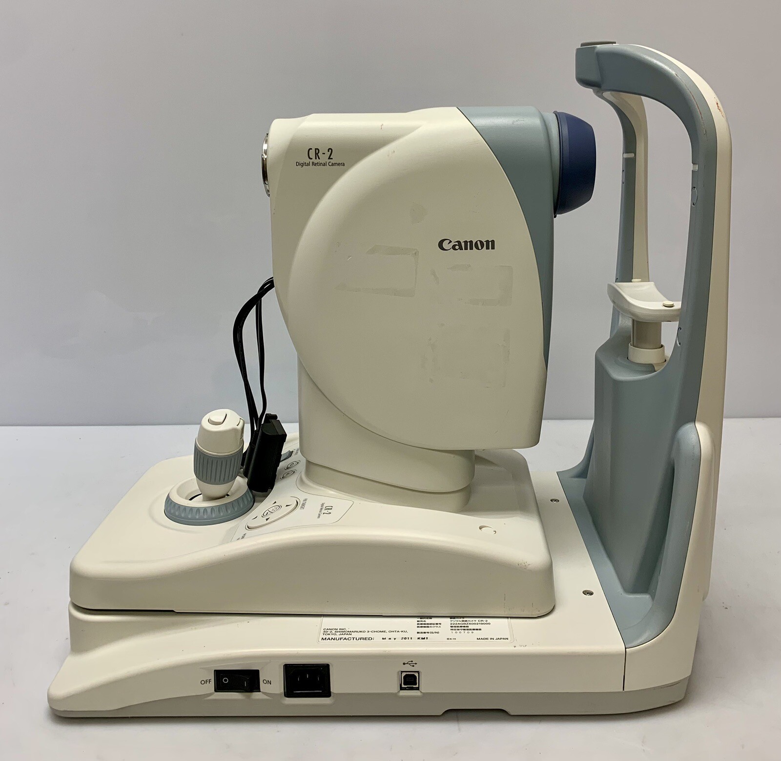 Canon CR-2 Digital Retinal Camera 100-240V 50/60Hz 1-0.4A Regular Camera Not Inc