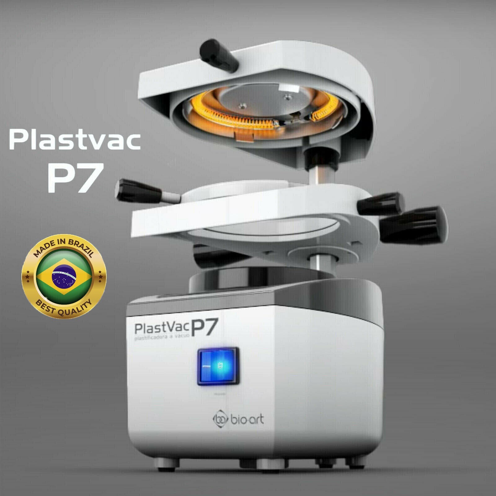 BIOART Dental Lab Pressure PlastPress Vacuum Forming Machine 1400W PLASTVAC-P7