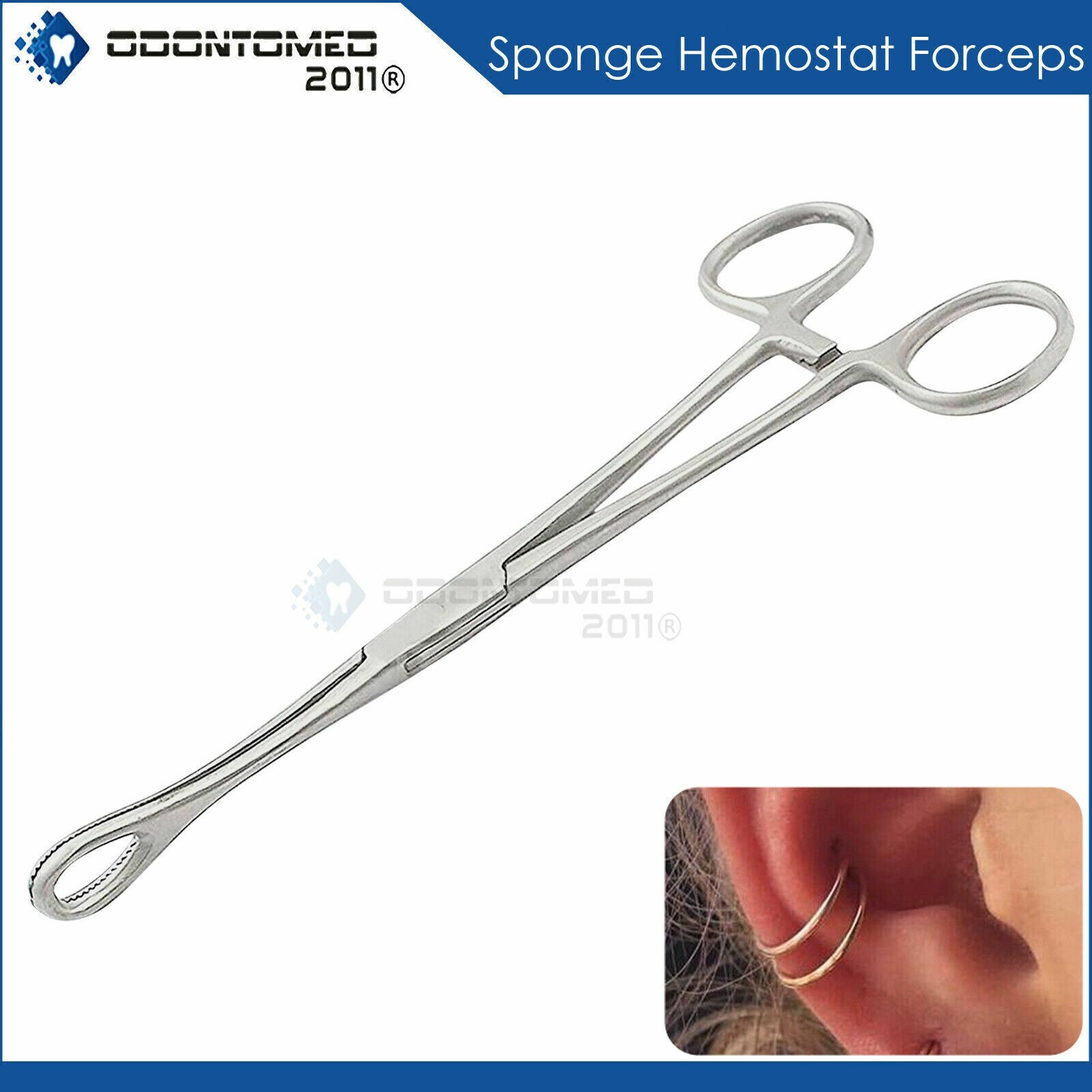 4 FOERSTER Sponge Forceps 7″ Surgical Instruments Stainless Steel
