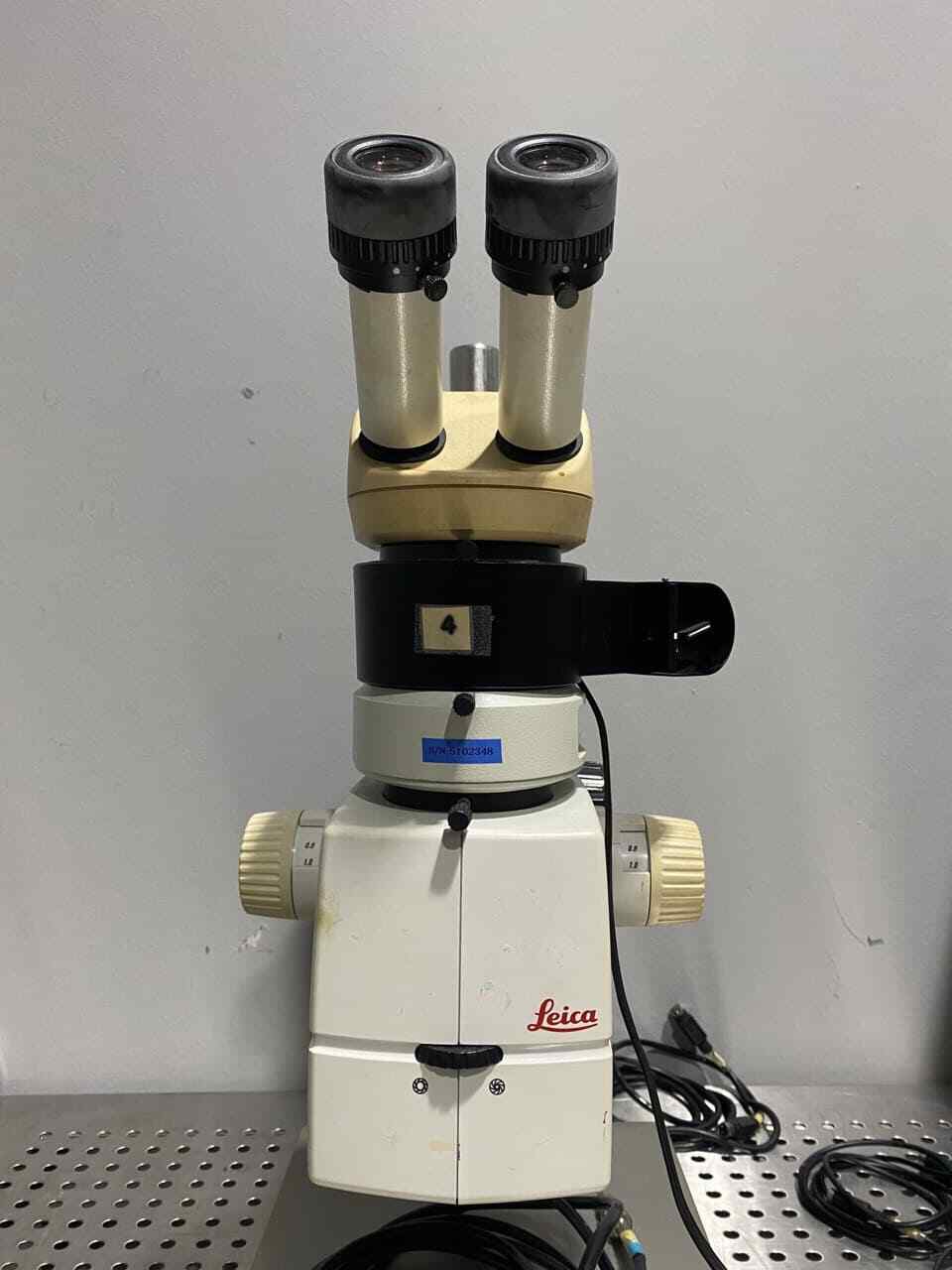 Leica M125 Stereo Microscope + IC A Video Camera + 327616 1.5x Illuminator