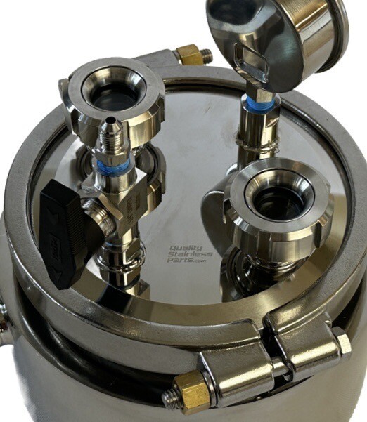 Jacketed Diamond Miner 6″ Closed loop Extractor