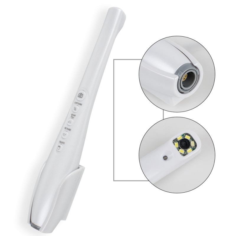 Dental Intraoral Camera CMOS1/4 Embedded Operating System&Integrated Monitor